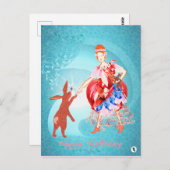 Haas Prinses Kostbare Vriendschap  Briefkaart (Voorkant / Achterkant)