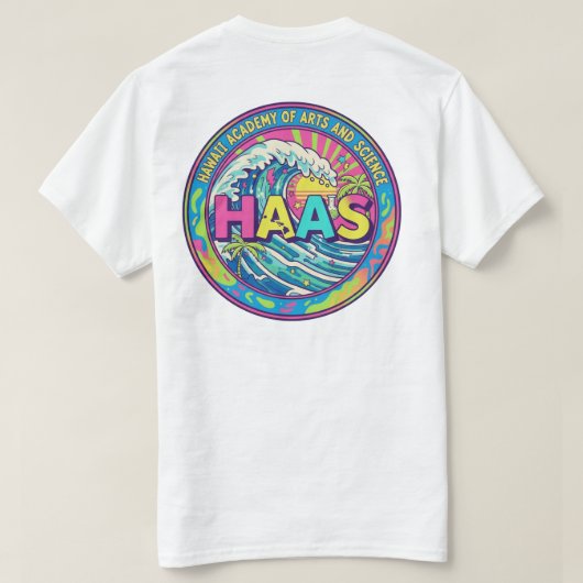 HAAS T-SHIRT (Design achterkant)