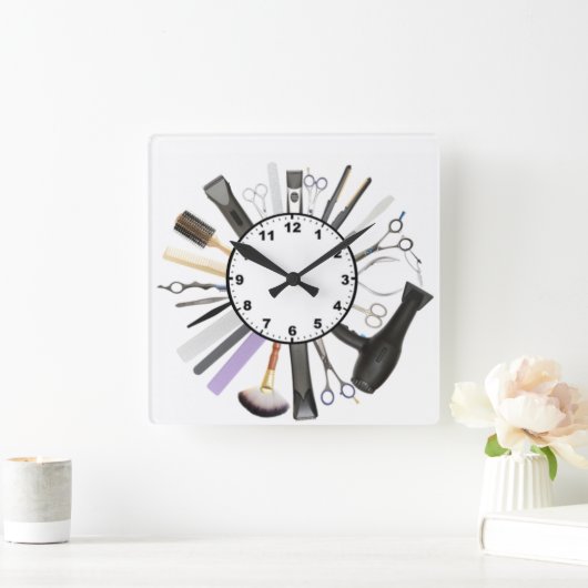 haas vierkante klok (Huis)