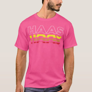 Haas Voornaam Grappige Vintage Zonsondergang Haas T-shirt