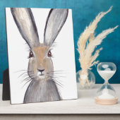 Haas watercolor fotoplaat (Zijkant)