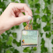 Haast de dag nooit sleutelhanger (Hand)