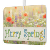 Haast de Lente! Rechthoekige luchtverfrisser (Links)