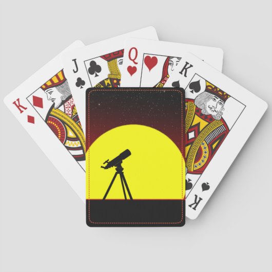 Haast de zon aan pokerkaarten (Achterkant)
