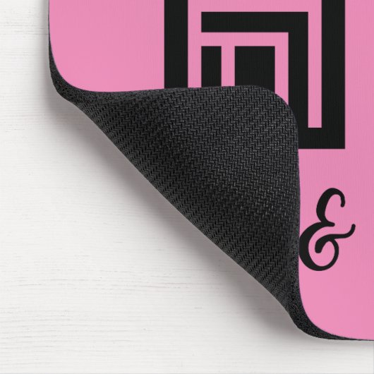 Haast je en koop roze muismat (Hoek)