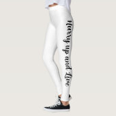 Haast je en live All-Over-Print Leggings (Links)