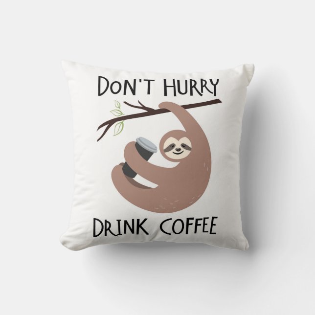 Haast je niet om koffie te drinken kussen (Voorkant)