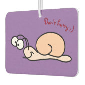 Haast je niet vertragen - luchtverfrisser (Links)