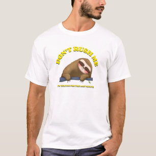 Haast Me Niet, Ik Wacht Op De Laatste Minuut T-shirt