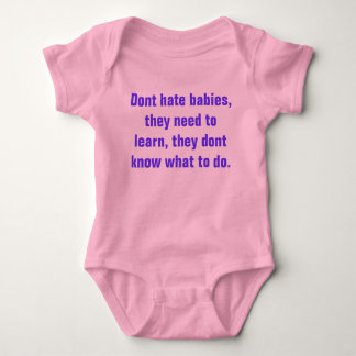 haat baby ' s niet romper