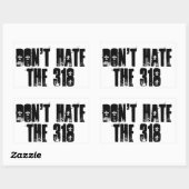 Haat de 318 Sticker niet (Vel)