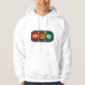 Haat, denk, liefde hoodie (Voorkant)