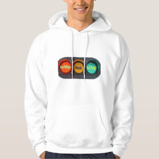 Haat, denk, liefde hoodie