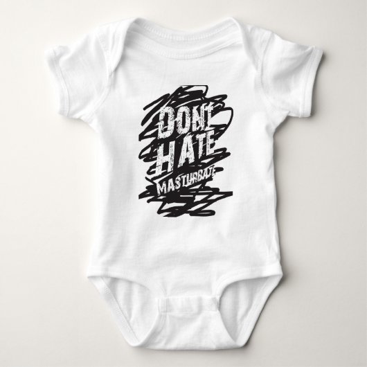 HAAT GEEN Shirt VAN MASTURBATE (Voorkant)