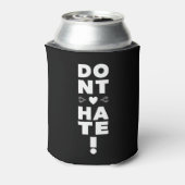 Haat geen ZWARTE geschiedenis Blikjeskoeler (Blikje Achterkant)