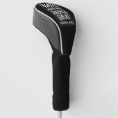 Haat heeft Amerika nooit groot gemaakt Kamala Harr Golfheadcover (Schuin)