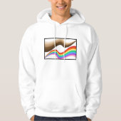 Haat heeft geen plaats hoodie (Voorkant)