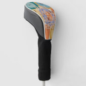 Haat Heeft Hier Geen Thuis Speelse Karakter Kunst Golfheadcover (Schuin)