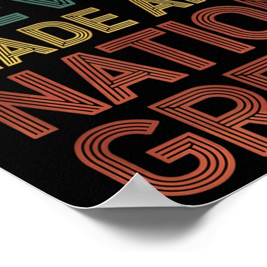 Haat heeft nooit een natie groot gemaakt tegen Tru Poster (Hoek)