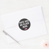 Haat hoort hier niet thuis Stickers (Envelop)