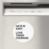 HAAT IS GEMAKKELIJK. LOVE TAKSCOURAGE MAGNEET (Insitu (Vaatwasser))