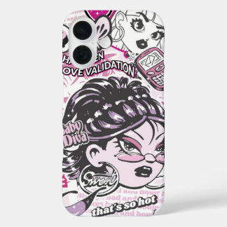HAAT MANNEN LIEFDE VALIDATIE Y2K iPhone 16 HOESJE