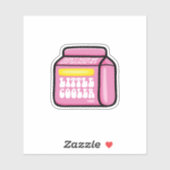 Haat me niet alleen omdat ik een beetje cooler ben sticker (Vel)