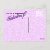 Haat me niet alleen omdat ik geweldig ben [briefka briefkaart (Achterkant)