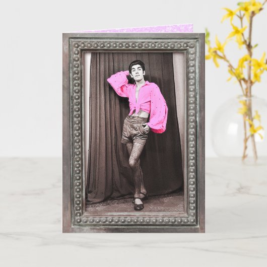 Haat me niet enkel omdat ik Fabelachtig ben! Kaart (Gele Bloem)