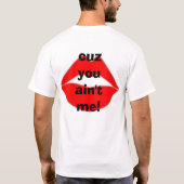 Haat me niet t-shirt (Achterkant)