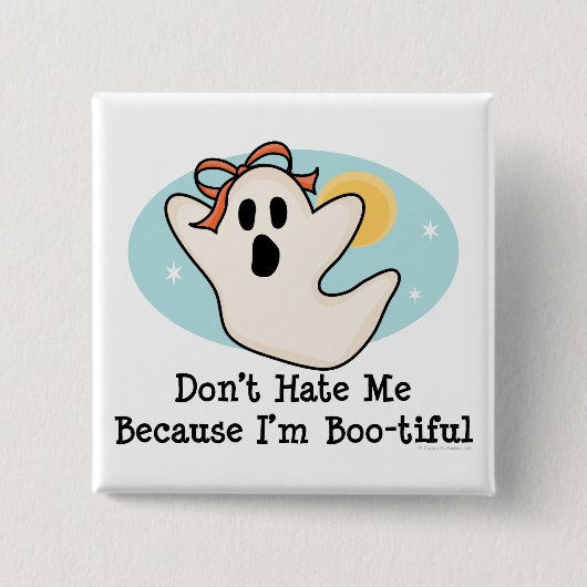 Haat me niet, want ik ben een vrome Button (Voorkant)