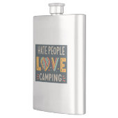 Haat mensen houden van kamperen flacon (Links)
