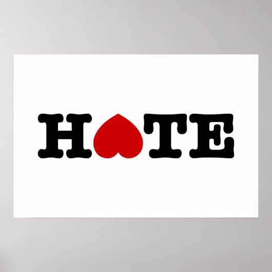HAAT POSTER (Voorkant)