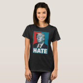 Haat Trump T-shirt (Voorkant volledig)