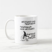 Haat Wielrenners Grappige Mok (Links)