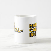 Haatkapitalisme Keramische Mok (Center)