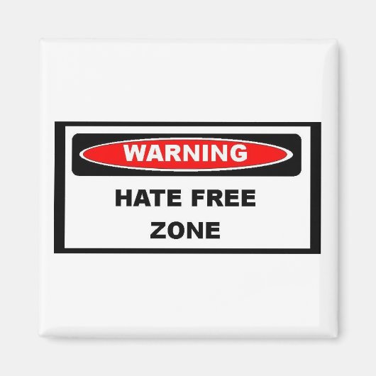 haatvrije zone magneet (Voorkant)