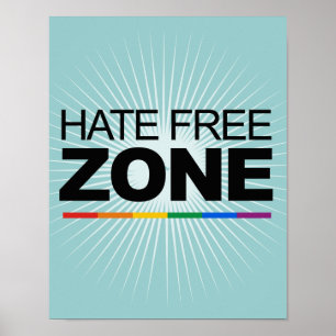 HAATVRIJE ZONE POSTER