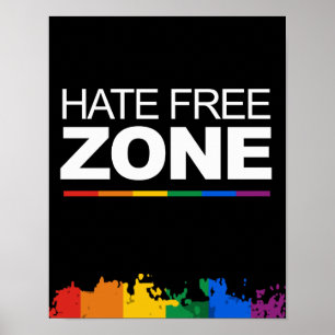 HAATVRIJE ZONE POSTER