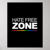 HAATVRIJE ZONE POSTER (Voorkant)