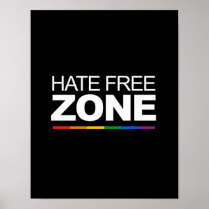 HAATVRIJE ZONE POSTER