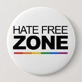 HAATVRIJE ZONE RONDE BUTTON 4,0 CM (Voorkant)