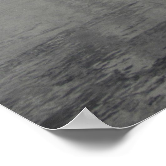 Habakkuk 2:14 Voor de aarde moet ... Poster (Hoek)