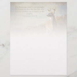 Habakkuk 3:18 Inspirerend Briefhoofd