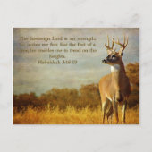 Habakkuk 3:18 Inspirerend Briefkaart (Voorkant)