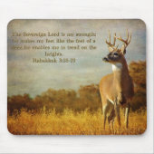 Habakkuk 3:18 Inspirerend Muismat (Voorkant)