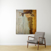 Habakkuk 3:18 Inspirerend Wandkleed (In situ)