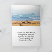 Habakkuk 3:19 De LORD God is mijn STERKTE Bijbel Kaart (Binnen)