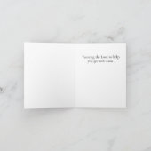 Habakuk 2:3 Regenwisser Herstelkaart Aankondiging (Binnen)