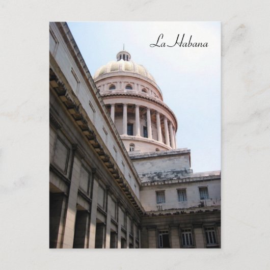 habana capitolio briefkaart (Voorkant)